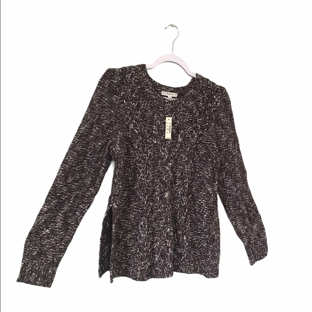 MADEWELL Marled Pullover Sweater (Style A9474) M - Picture 3 of 12